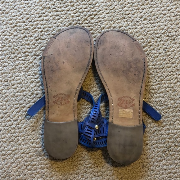 Blue Sandals - Picture 4 of 4